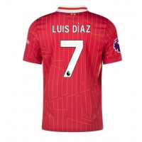 Camiseta Liverpool Luis Diaz #7 Primera Equipación Replica 2024-25 mangas cortas